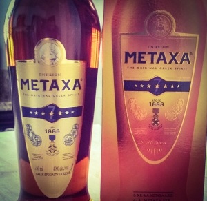 metaxa, a greek liquor 